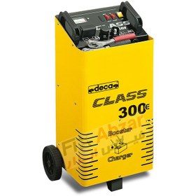 تصویر شارژر و استارتر دکا DECA مدل Class Booster 300E Deca Wheeled battery charger and quick starter Model Class Booster 300E