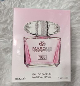 تصویر عطر ادکلن زنانه ورساچه برایت کریستال یا ورساچه صورتی مارکویی کالکشن کد 166 (Versace Bright Crystal) حجم 100 میل 