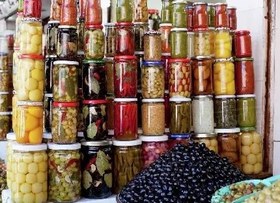 تصویر ترشی مخلوط خانگی ۱ کیلوگرم 