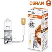 تصویر لامپ اسرام فابریک مدل H3 55W اصل آلمان 