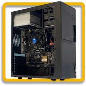 تصویر کامپیوتر گیمینگ با پردازنده Core i5 و حافظه SSD 120 گیگابایت 