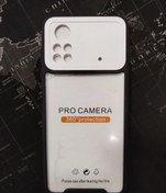 تصویر کاور شیائومی پوکو x4pro پشت گلس (شیشه ای) - بنفش Poco X4pro