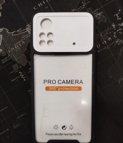 تصویر کاور شیائومی پوکو x4pro پشت گلس (شیشه ای) - سبز Poco X4pro