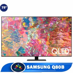 تصویر تلویزیون سامسونگ 75Q80B Samsung 75 inch TV model 75Q80B