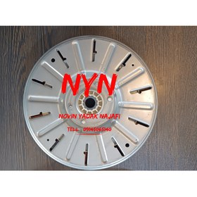 تصویر روتور و استاتور لباسشویی ال جی دایرکت درایو 