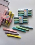 تصویر پاککن بی نهایت پاستیلی در دو طیف صورتی و سبز، بسته ۳ عددی - طیف سبز 