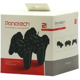 تصویر دسته بازی دوبل شوکدار سیمی پاناتک Panatech P-G505 Panatech P-G505 Wired Vibration Gamepad