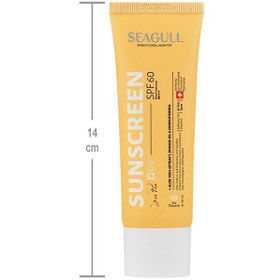 تصویر کرم ضد آفتاب فاقد رنگ اس پی اف 100 سی گل Seagull Sun Pro Sunscreen Cream SPF100