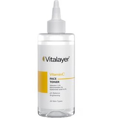 تصویر تونر ویتامین سی ویتالیر Vitalayer Vitamin C Face Toner