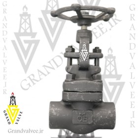 تصویر شیرفلکه سوزنی "1 اینچ کلاس 800 فولاد فورج رزوه ای GLOBE VALVE 1" #800 A105 NPT