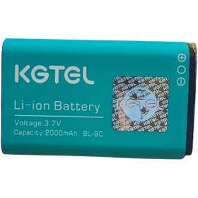 تصویر باتری گوشی موبایل کاجیتل battery mobile kgtel kg110 2000mah BL-9C Battery orginal kgtel