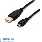 تصویر کابل تبدیل USB به Mini USB بافو مدل FX0302 به طول 5 متر 