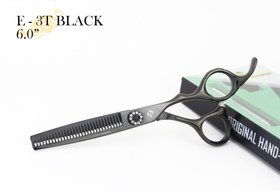 تصویر قیچی پیتاژ اکونومی مشکی E-3T بدون شیار رزونال سایز “6.0 Scissors economy black E-3T pittage without groove