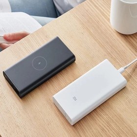 تصویر پاور بانک بی سیم فست شارژ 10000 شیائومی Xiaomi WPB15PDZM PD 22.5W Xiaomi WPB15PDZM 22.5W PD 1000mah Wireless Power Bank