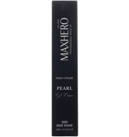 تصویر پرایمر pearl حجم 30 میل مکس هیرو Max Hero Pearl Primer 30 ml