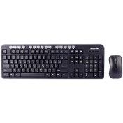 تصویر کیبورد و ماوس بی سیم کینگ استار مدل KBM265W Kingstar KBM265W Keyboard and Mouse