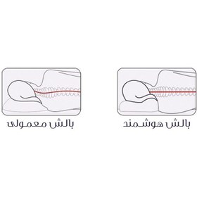 تصویر بالش طبی مدل پروانه یوموش 