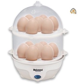 تصویر تخم مرغ پز 350 وات دلمونتی مدل DL675D DL 675D Delmonti Egg Cooker 350W