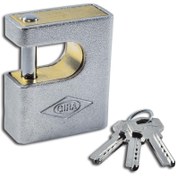 تصویر قفل کتابی روکشدار گیرا Gira600 60mm کد 041 Gira 041 60mm Padlock