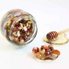 تصویر معجون 4 مغز و عسل 270 گرم خالص کافه عسل میم 