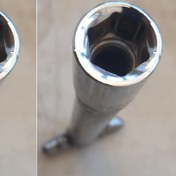 تصویر مجموعه دو عددی آچار فلزی شیر مخلوط ظرفشویی روشویی 13-10 (ارسال رایگان ) 