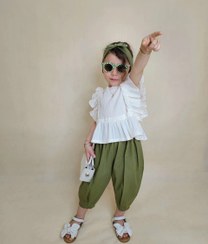 تصویر ست پوشاک دخترانه مدل مریم سایز ۳ تا ۶ سال 