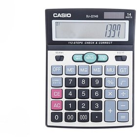 تصویر ماشین حساب DJ-2214S کاسیو ا Casio DJ-2214S calculator Casio DJ-2214S calculator