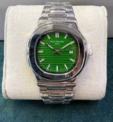 تصویر ساعت پتک فلیپ مردانه طرح اصلی کیفیت عالی دارای رنگبندی - سبز 