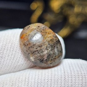 تصویر نگین سنگ طبیعی سان استون کوارتز معدنی کد 36236 