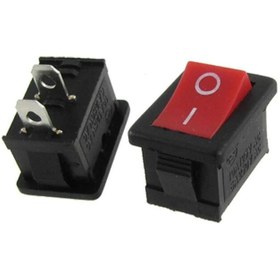 تصویر کلیدراکر۲حالت۲پین قرمز 