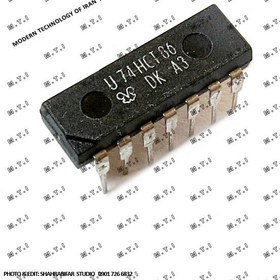 تصویر آی سی تی تی ال U74HCT86 / GDR 
