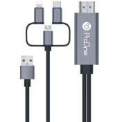 تصویر کابل تبدیل HDMI پرووان مدل PCH70 طول ۱.۸ متر 