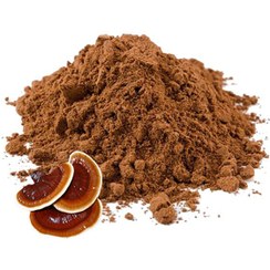 تصویر پودر قارچ گانودرما Ganoderma mushroom powder