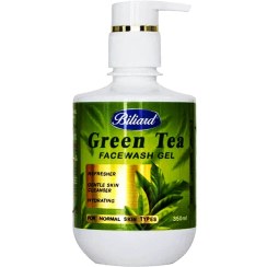 تصویر ژل شوینده صورت بیلیارد مناسب پوست نرمال مدل Biliard green Tea face wash gel 