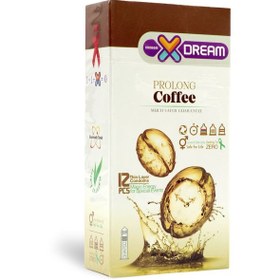 تصویر کاندوم تاخیری ایکس دریم با رایحه قهوه Xdream Coffee Xdream Coffee delayed condom