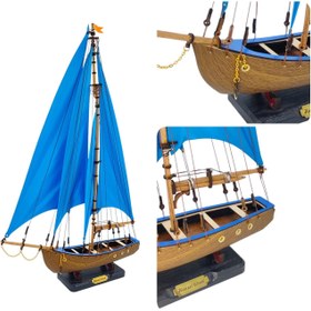 تصویر کشتی سایز۳۶در۴۰ Ship Statue 36x40 Size