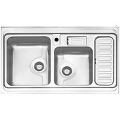 تصویر سینک استیل البرز مدل Steel Alborz 812-R Inset Sink