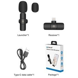 تصویر میکروفن بی سیم پلوز مدل Wireless Lavalier For Lightning 