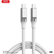 تصویر کابل شارژ و انتقال داده USB-C مدل XO NB-Q252B PD 60W طول ۱متر 