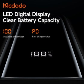 تصویر پاور بانک فست شارژ 10000 مک دودو MCDODO MC-116 QC3.0 PD 22.5W MCDODO MC-116 22.5W QC3.0 PD 10000mAh Power Bank