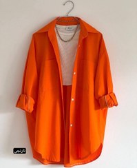 تصویر شومیز مانتویی زنانه کالکشن سایز ۳۶ تا ۴۸ داکرون 