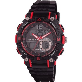 تصویر ساعت مچی یونیک مدل UNIQUE 2637 مشکی 