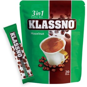 تصویر کافی میکس 3 در 1 فندق hazelnut klassno 