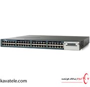 تصویر سوئیچ شبکه سیسکو 48 پورت WS-C3560X-48P-S(ریفر) WS-C3560X-48P-S