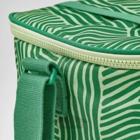 تصویر کیف سرد و گرم نگهدارنده طرح دار/سبز ایکیا 36x26x22 سانتی متر IKEA NÄBBFISK IKEA NÄBBFISK Cooling bag patterned/green 36x26x22 cm