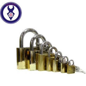 تصویر قفل آویز برنجی 