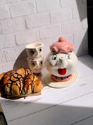 تصویر ست قوری دلبر صورتی 