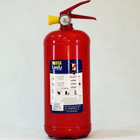 تصویر کپسول آتش نشانی دو کیلویی برند پارسا 