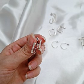 تصویر گوشواره نگینی 