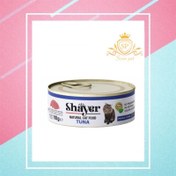 تصویر کنسرو گربه شایر طعم ماهی تن (ارگانیک) 110 گرم Shayer Tuna Cat Food 110g